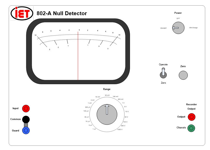 802-A Null detector - Fluke 845