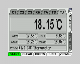 UT-ONE B03B 3-channels Thermometer readout 